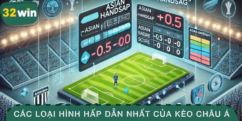 Các loại hình hấp dẫn nhất của kèo châu Á